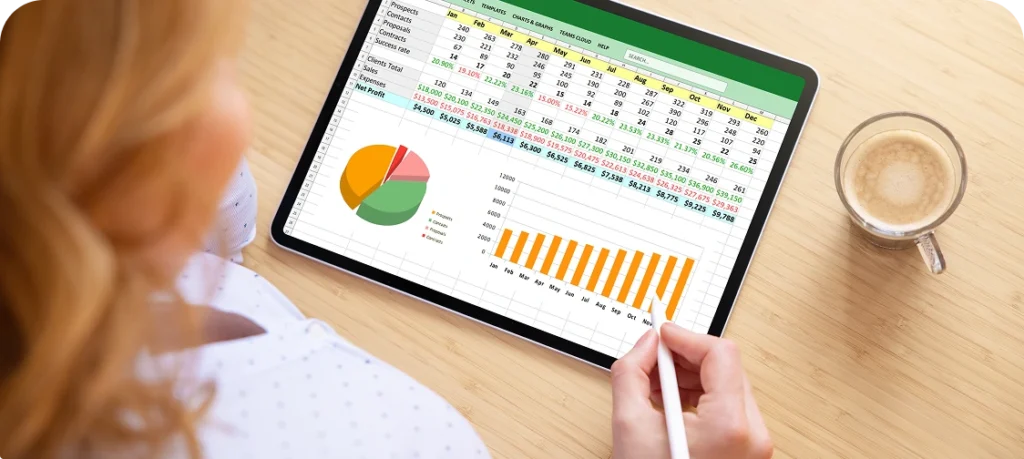 Bénéfices formation excel